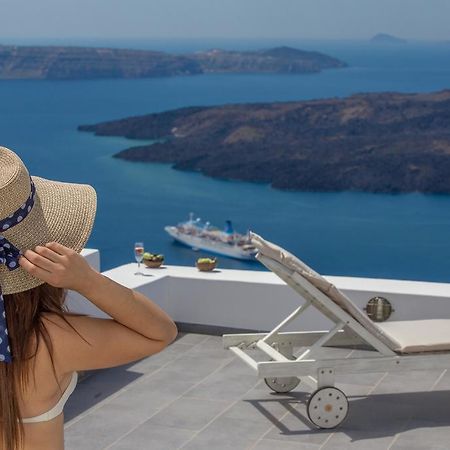 Karpimo Horizon - Caldera View With Private Hot Tub Βίλα Φηροστεφάνι Εξωτερικό φωτογραφία