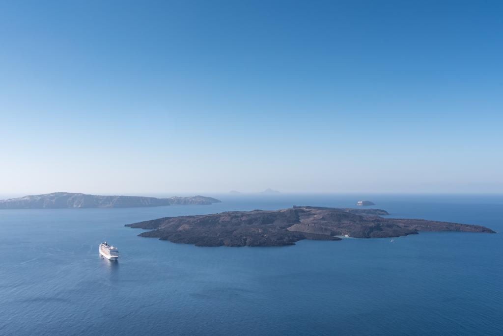 Karpimo Horizon - Caldera View With Private Hot Tub Βίλα Φηροστεφάνι Εξωτερικό φωτογραφία