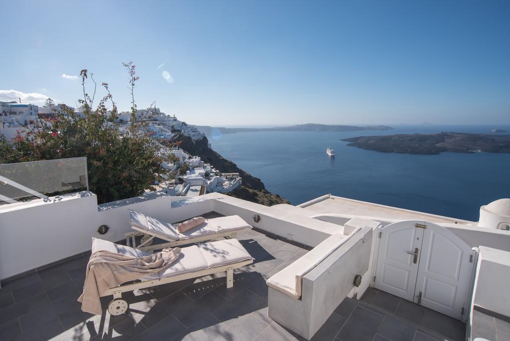 Karpimo Horizon - Caldera View With Private Hot Tub Βίλα Φηροστεφάνι Εξωτερικό φωτογραφία