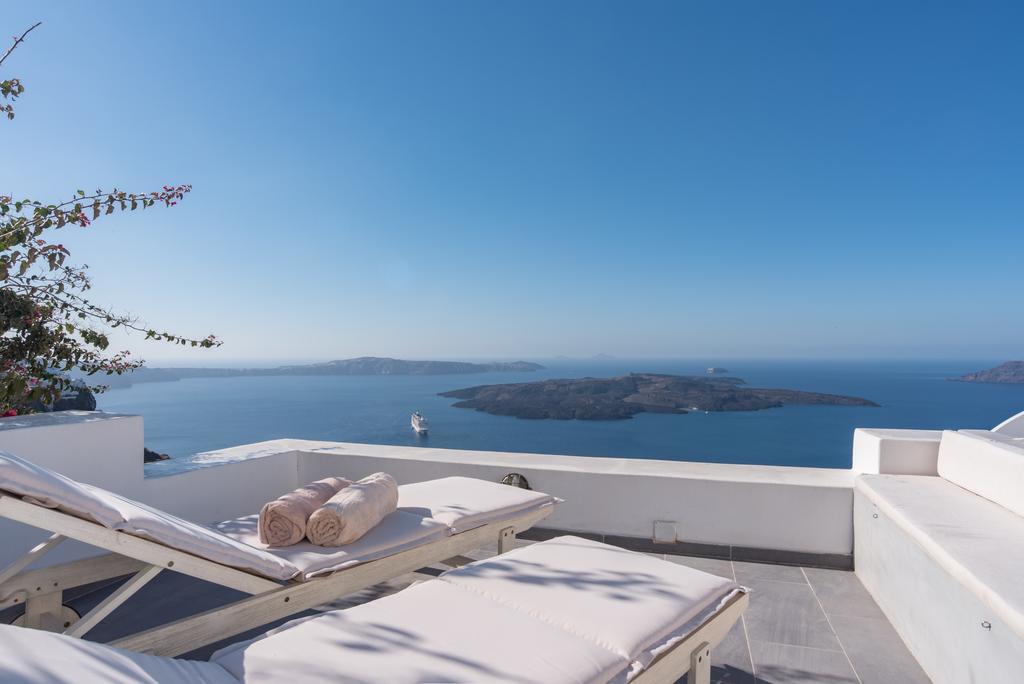 Karpimo Horizon - Caldera View With Private Hot Tub Βίλα Φηροστεφάνι Εξωτερικό φωτογραφία