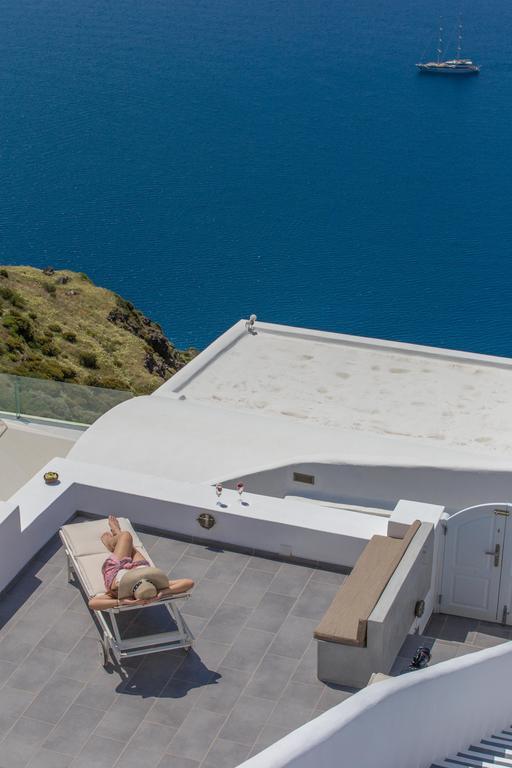 Karpimo Horizon - Caldera View With Private Hot Tub Βίλα Φηροστεφάνι Εξωτερικό φωτογραφία