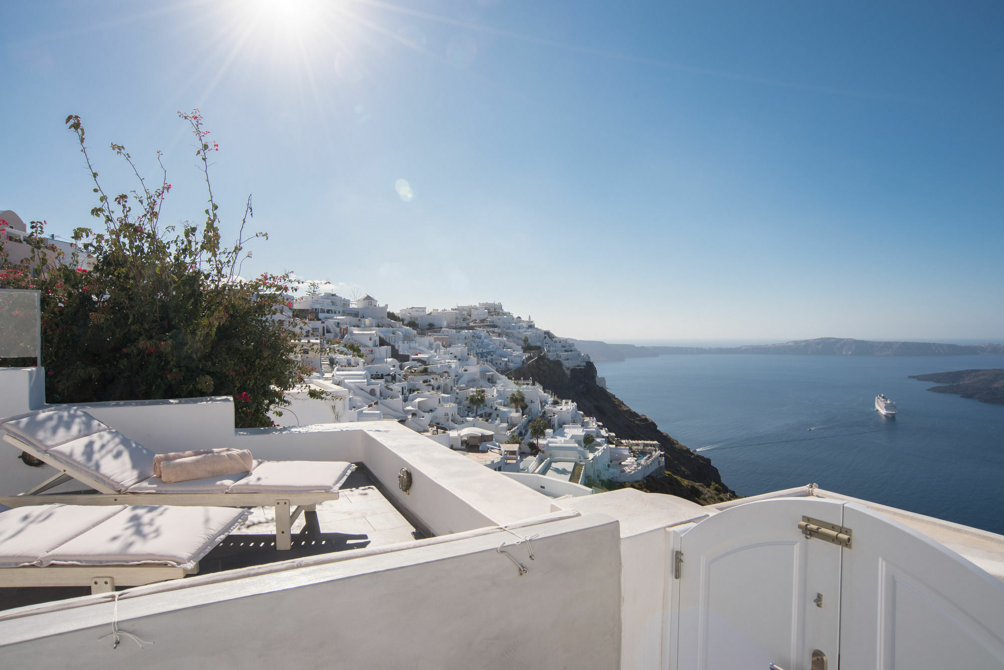 Karpimo Horizon - Caldera View With Private Hot Tub Βίλα Φηροστεφάνι Εξωτερικό φωτογραφία